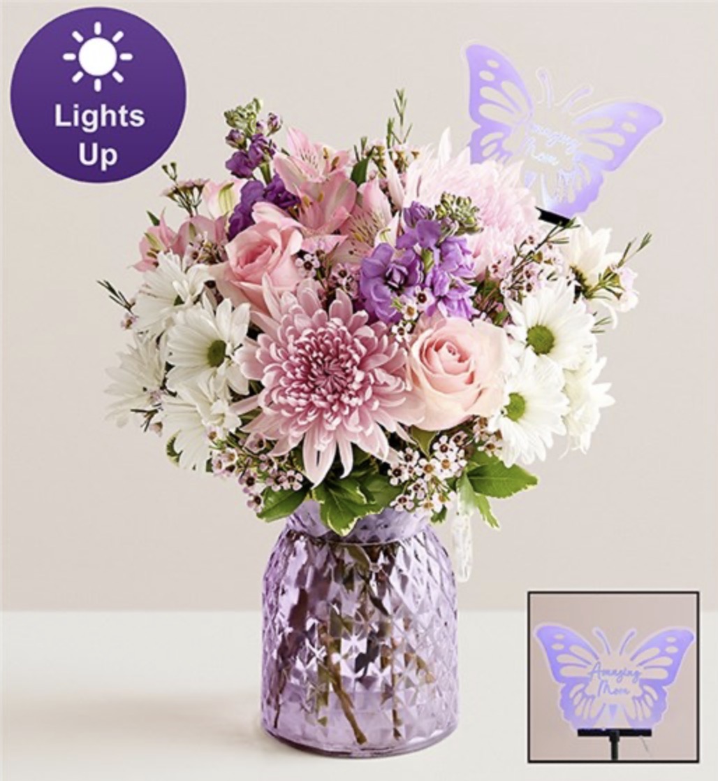 Amazing Mom™ Bouquet - Medium With Pick by local florist Where The Blooms Are In Levittown PA. Servicing Langhorne