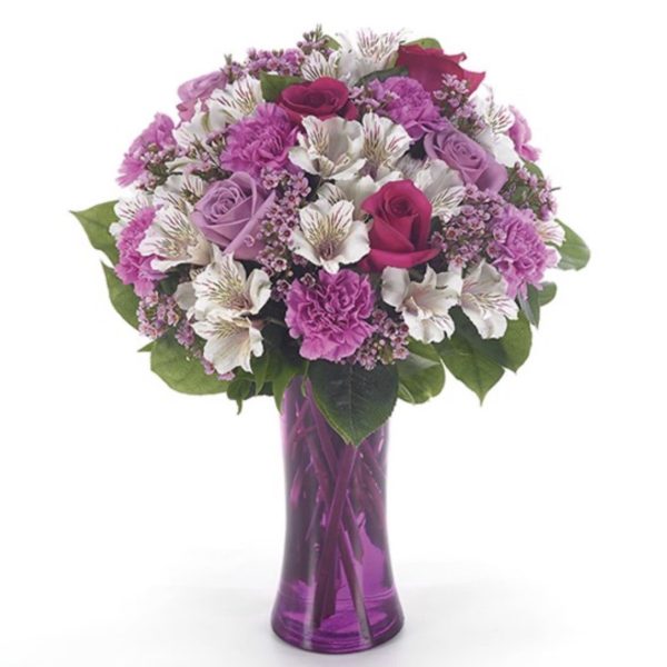 Blushing Love by local florist Where The Blooms Are In Levittown PA. Servicing Langhorne