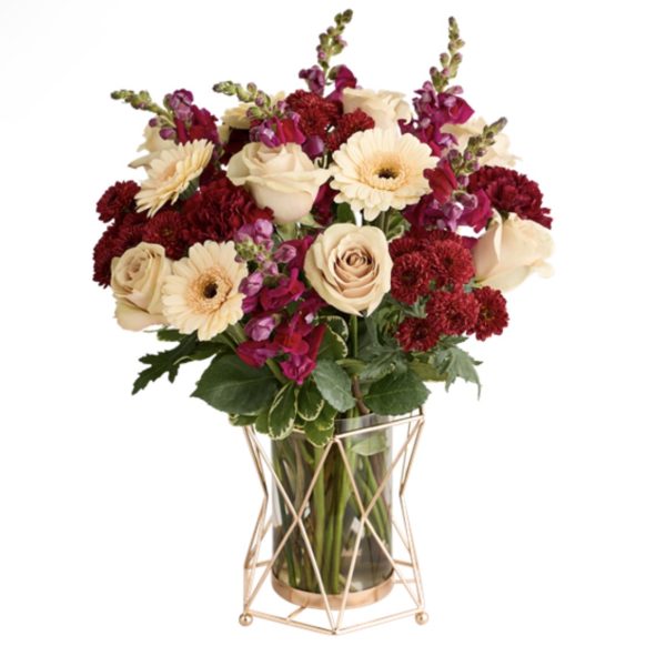 Burgundy Bliss™ Bouquet - Large by local florist Where The Blooms Are In Levittown PA. Servicing Langhorne