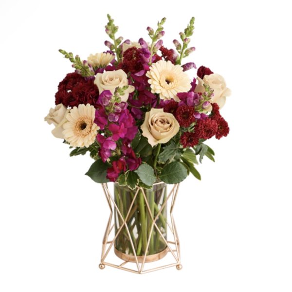 Burgundy Bliss™ Bouquet - Medium by local florist Where The Blooms Are In Levittown PA. Servicing Langhorne