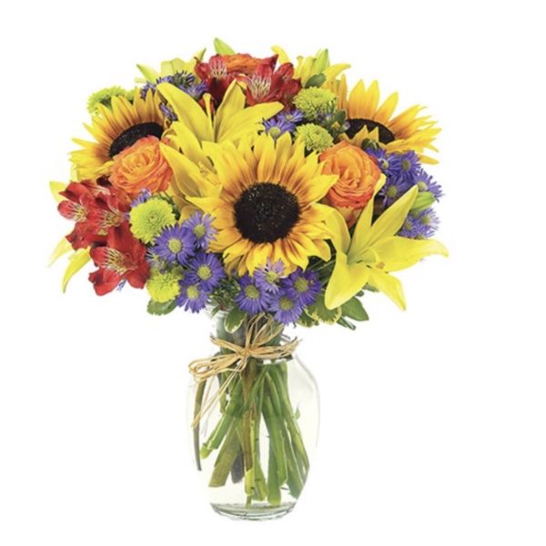 European Garden Bouquet - Medium by local florist Where The Blooms Are In Levittown PA. Servicing Langhorne