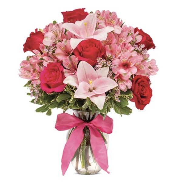 European Romance Bouquet - Large by local florist Where The Blooms Are In Levittown PA. Servicing Langhorne