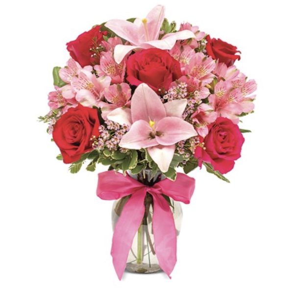 European Romance Bouquet - Medium by local florist Where The Blooms Are In Levittown PA. Servicing Langhorne