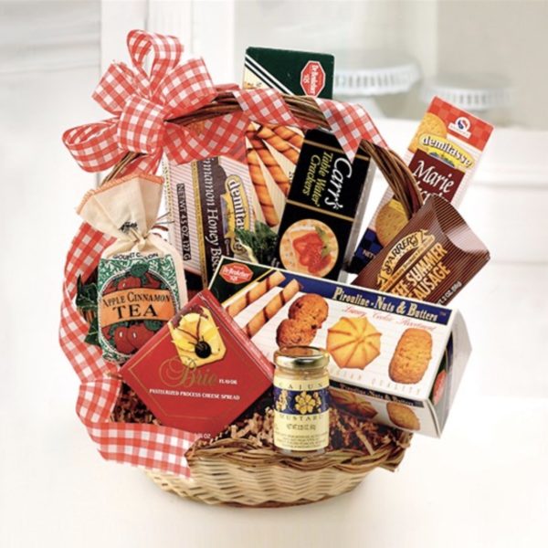Gourmet Basket 2 by local florist Where The Blooms Are In Levittown PA. Servicing Langhorne