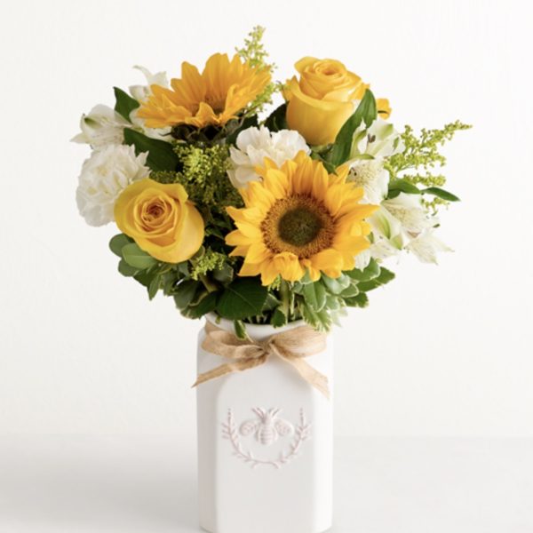 Honey Bee Buzz™ For Summer - Small by local florist Where The Blooms Are In Levittown PA. Servicing Langhorne