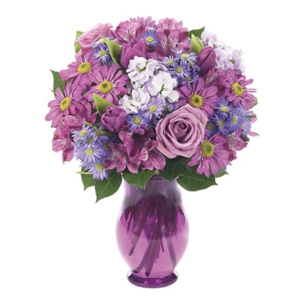 Lovely Lavender Bouquet - Small by local florist Where The Blooms Are In Levittown PA. Servicing Langhorne