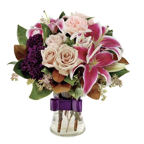 New Victorian Romance by local florist Where The Blooms Are In Levittown PA. Servicing Langhorne