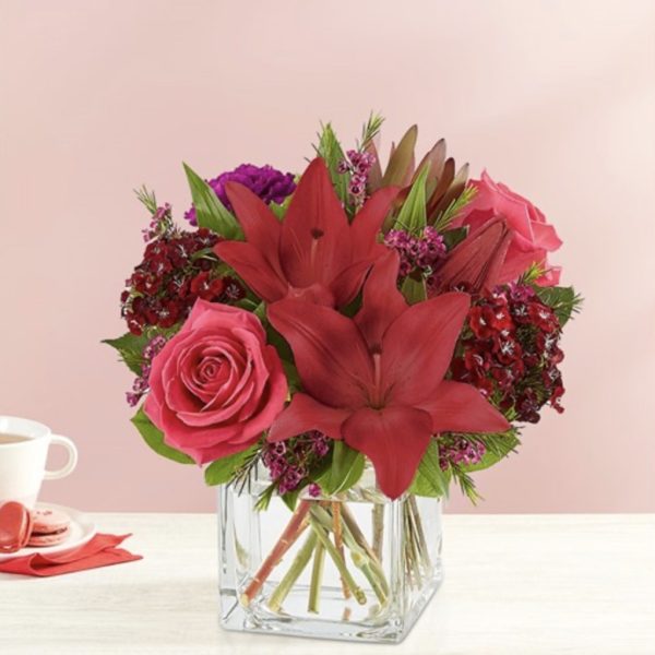Radiant Romance™ Bouquet - Small by local florist Where The Blooms Are In Levittown PA. Servicing Langhorne
