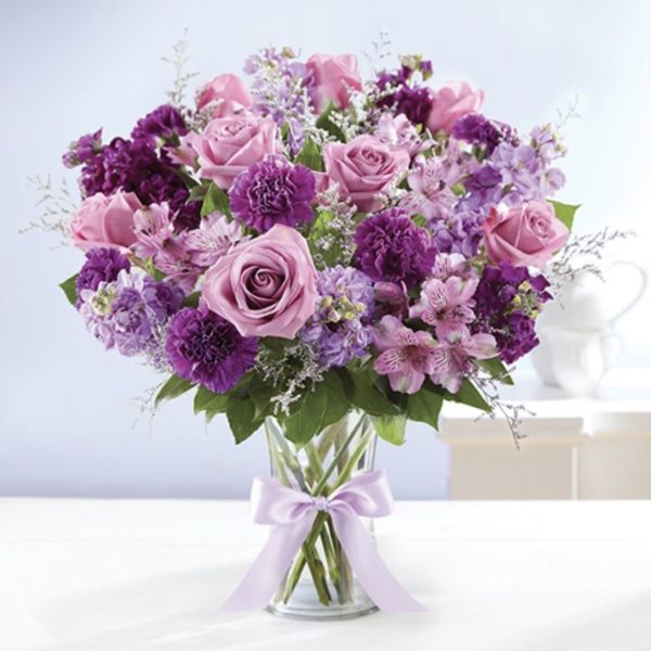 Shades Of Purple™ - Large by local florist Where The Blooms Are In Levittown PA. Servicing Langhorne