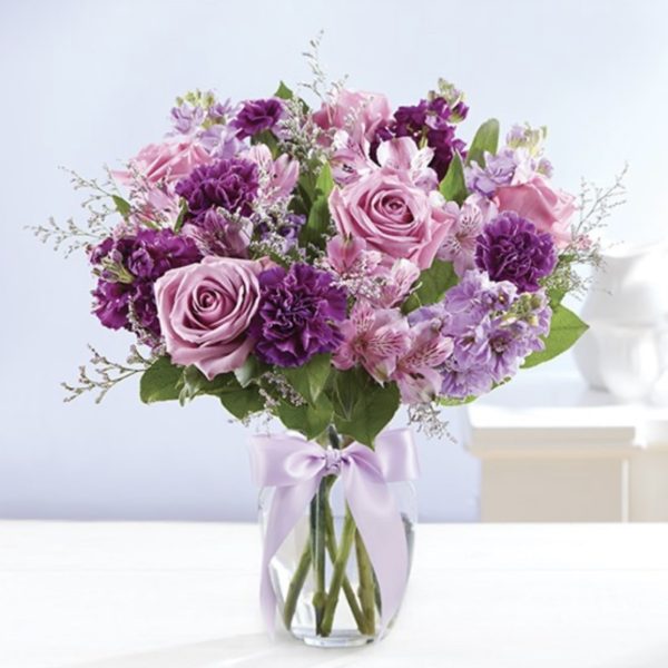 Shades Of Purple™ - Small by local florist Where The Blooms Are In Levittown PA. Servicing Langhorne