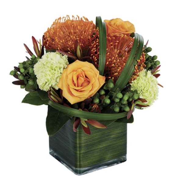 Tropical Sophistication by local florist Where The Blooms Are In Levittown PA. Servicing Langhorne