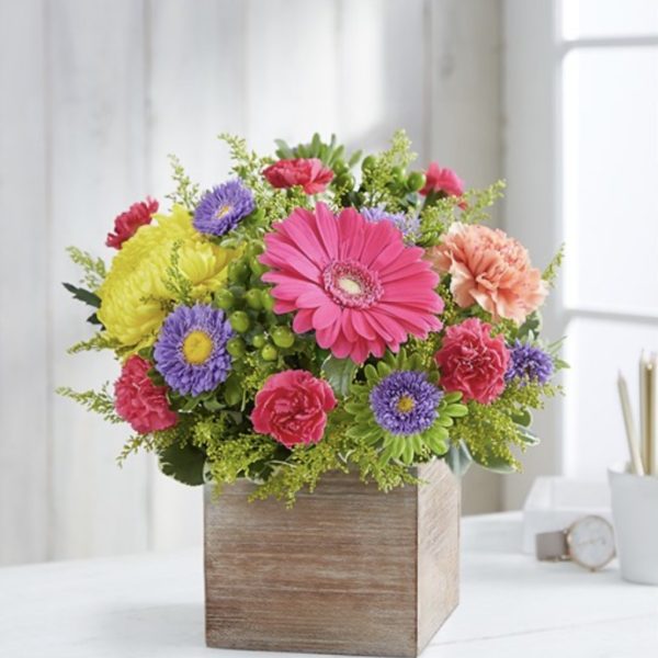 Vibrant Jewel Bouquet - Small by local florist Where The Blooms Are In Levittown PA. Servicing Langhorne